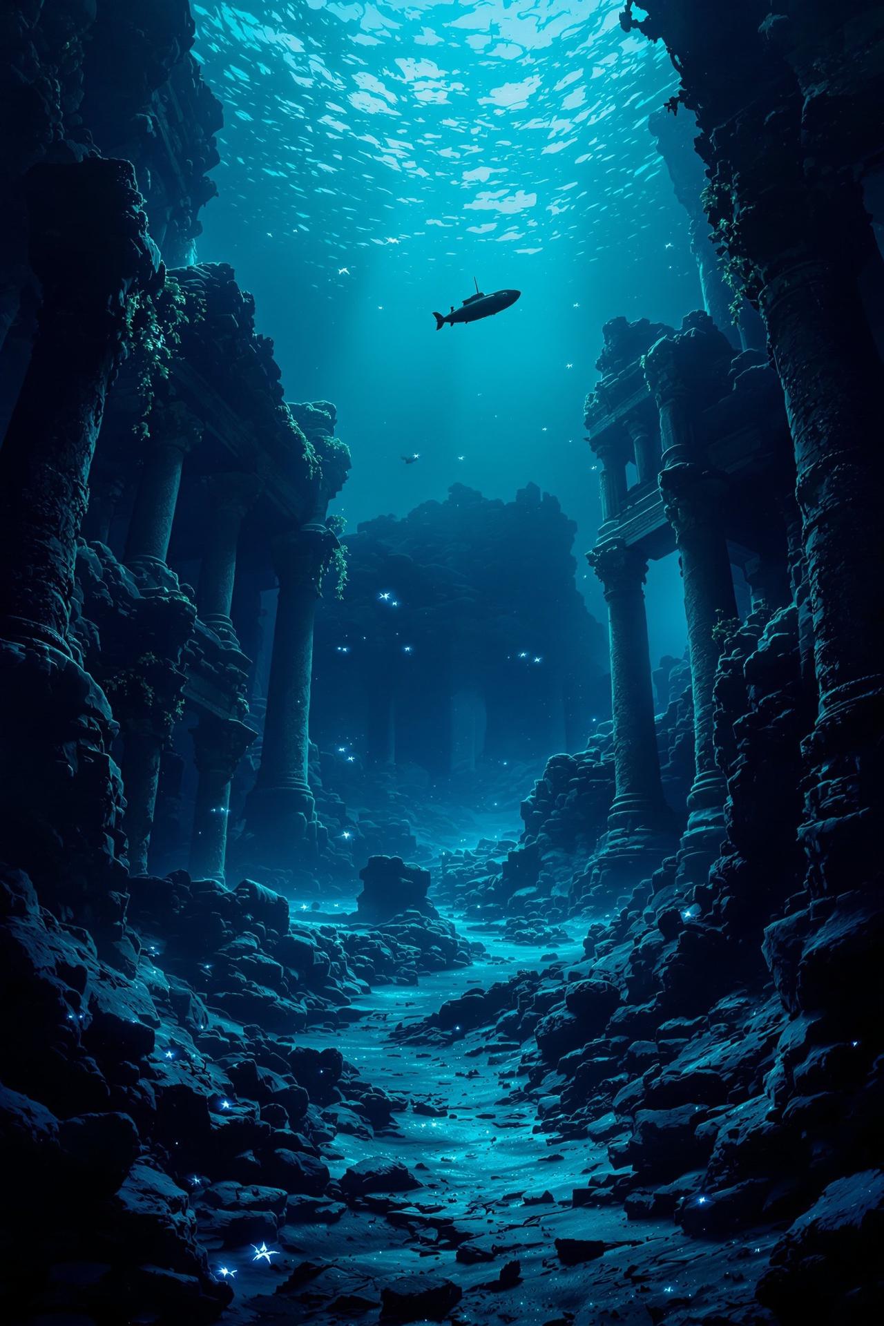 深海探险家电影海报